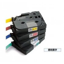 BROTHER TZe-131 12mm x 8M 特強保護層標籤帶 (透明底黑字)