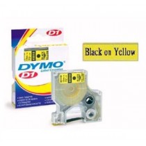 DYMO SC45018  D1 標籤帶  12mm x 7M (黃底黑字)