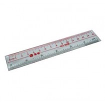 MW  6"  膠尺 (15cm)