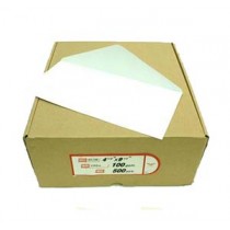 4.5" x 9.5" 加大橫口白信封 (500個裝)