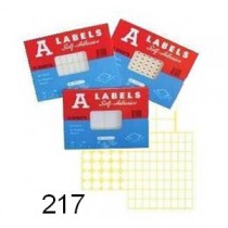 A LABEL - 217    25mm直俓圓型 [720個裝]