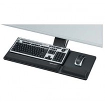 Fellowes FW8017801 高級全方位鍵盤托及滑鼠托組合